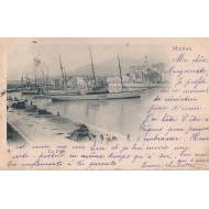 Menton - Le Port vers 1900